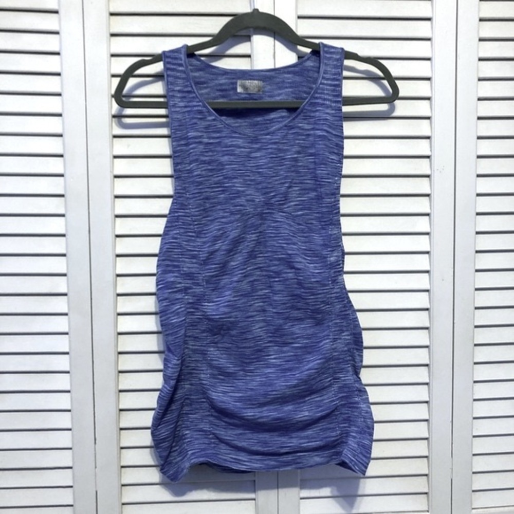 Athleta Blue Purple Breath Space Dye Tank Top Size Medium